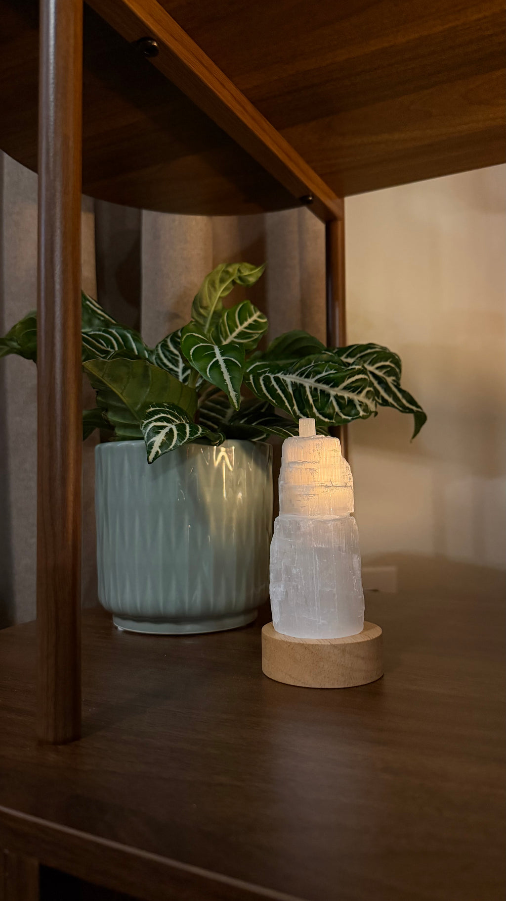 3” Selenite Lamp